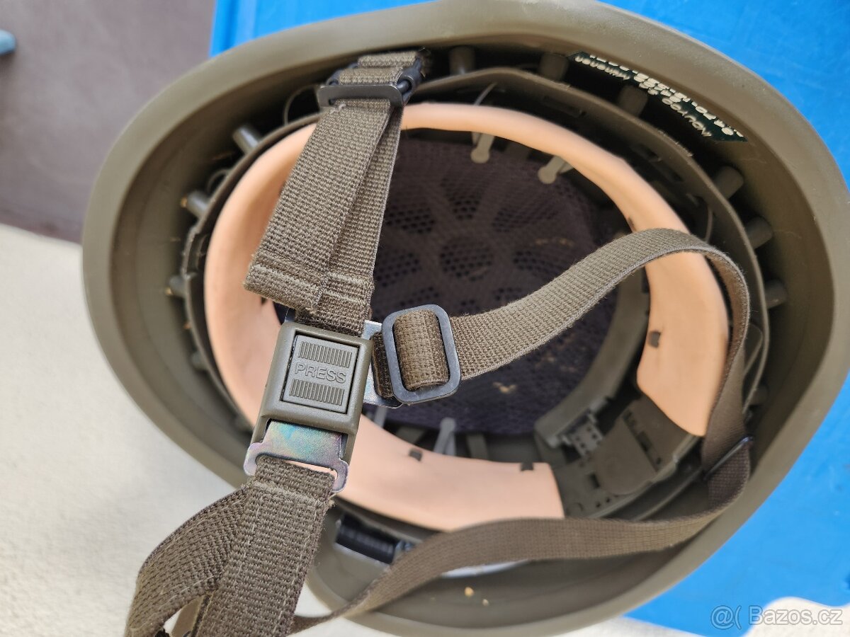 helma vojenská balistická neprůstřelná taktická ačr samopal - 3