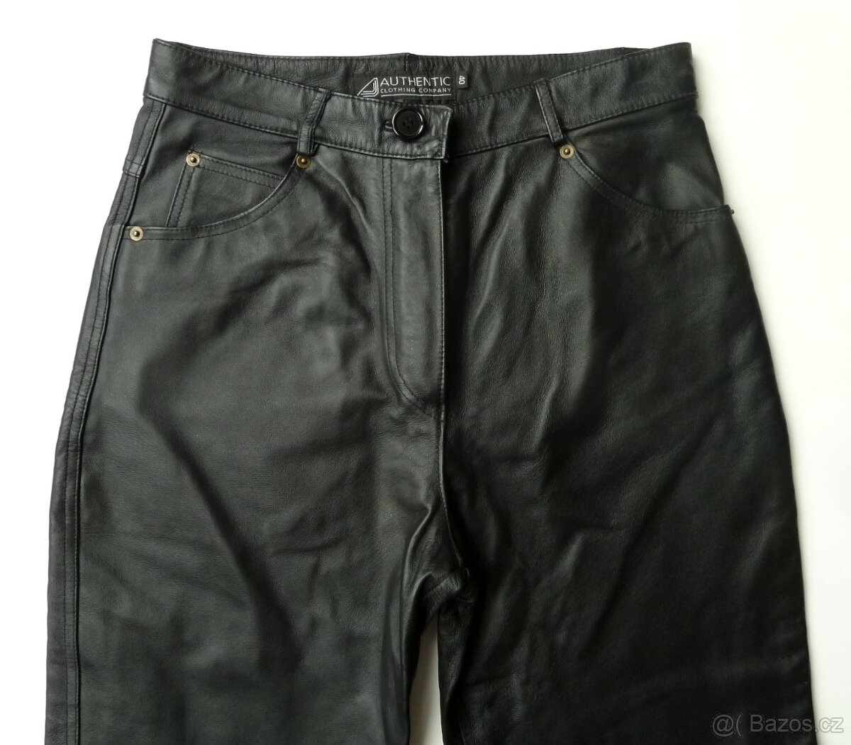 Dámské Kožené kalhoty vel. 38-40 / M - 3