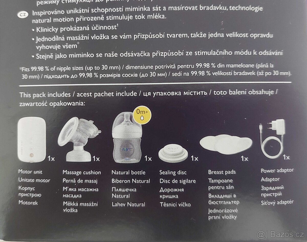 Prodám - Philips AVENT Premium nabíjecí SCF396/31 - 3