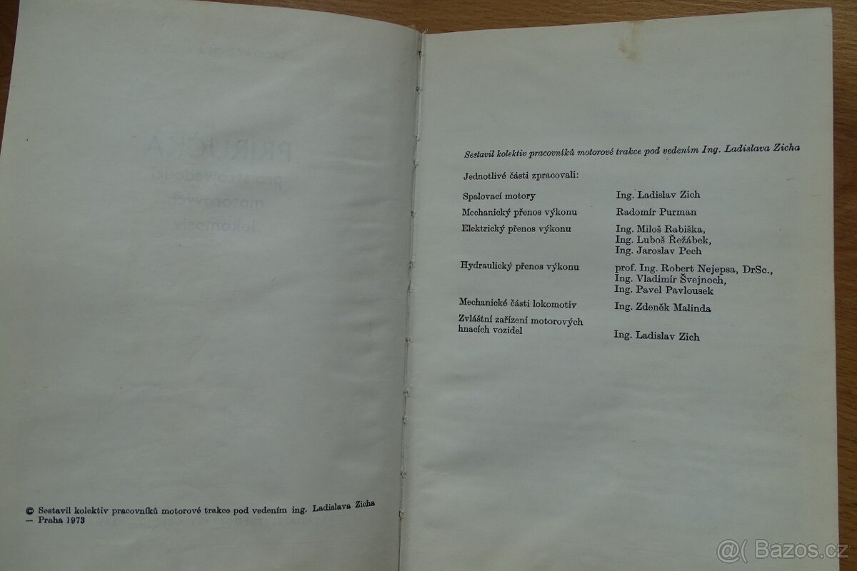 2x Příručka pro strojvedoucí, kolejová vozidla, lokomotiva - 3