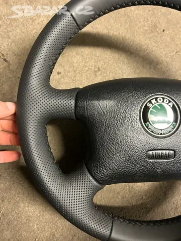 Renovovaný volant Škoda octavia 1 s airbagem - 3