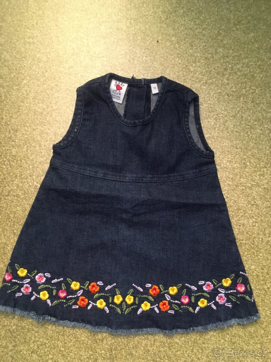 3x mikiny 92, 98, 128/134 a kabátek vel.86,sukýnka GEORGE - 3