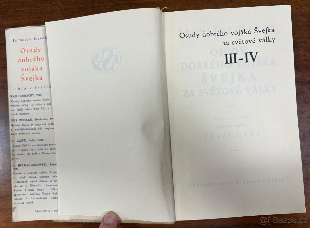 8x Jaroslav Hašek, doprava ZDARMA, Švejk, Osudy dobrého vojá - 3