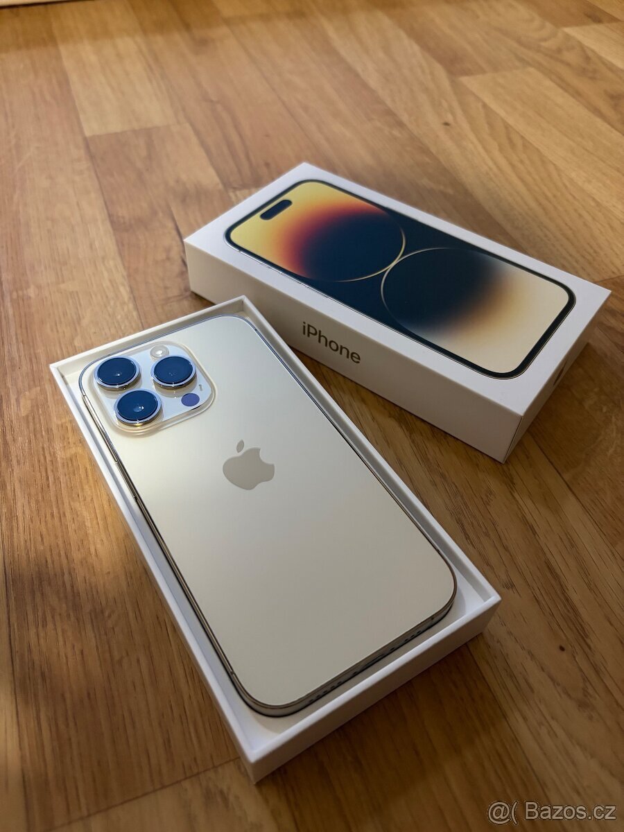 Apple iPhone 14 Pro 256GB zlatý - 3