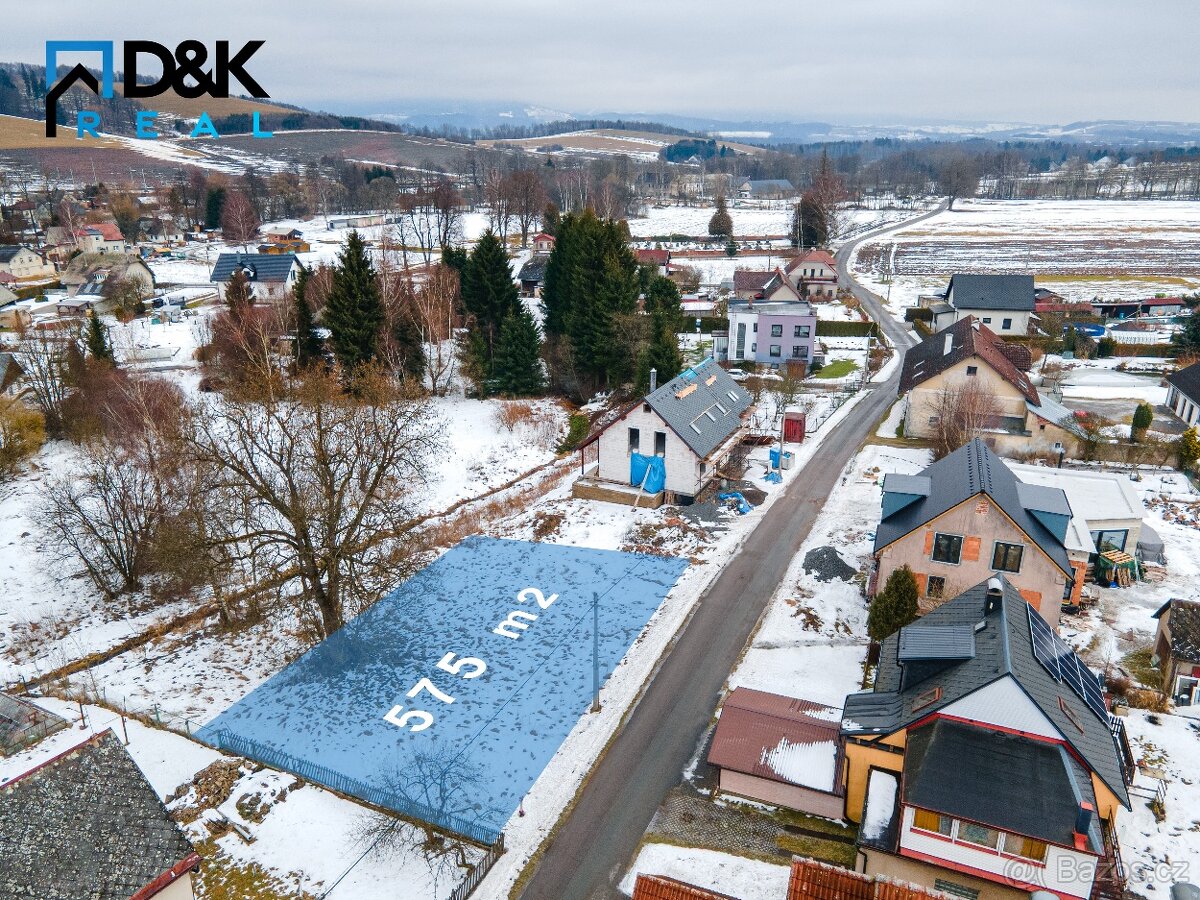 Prodej pozemku k bydlení, 575 m², Lichkov - 3