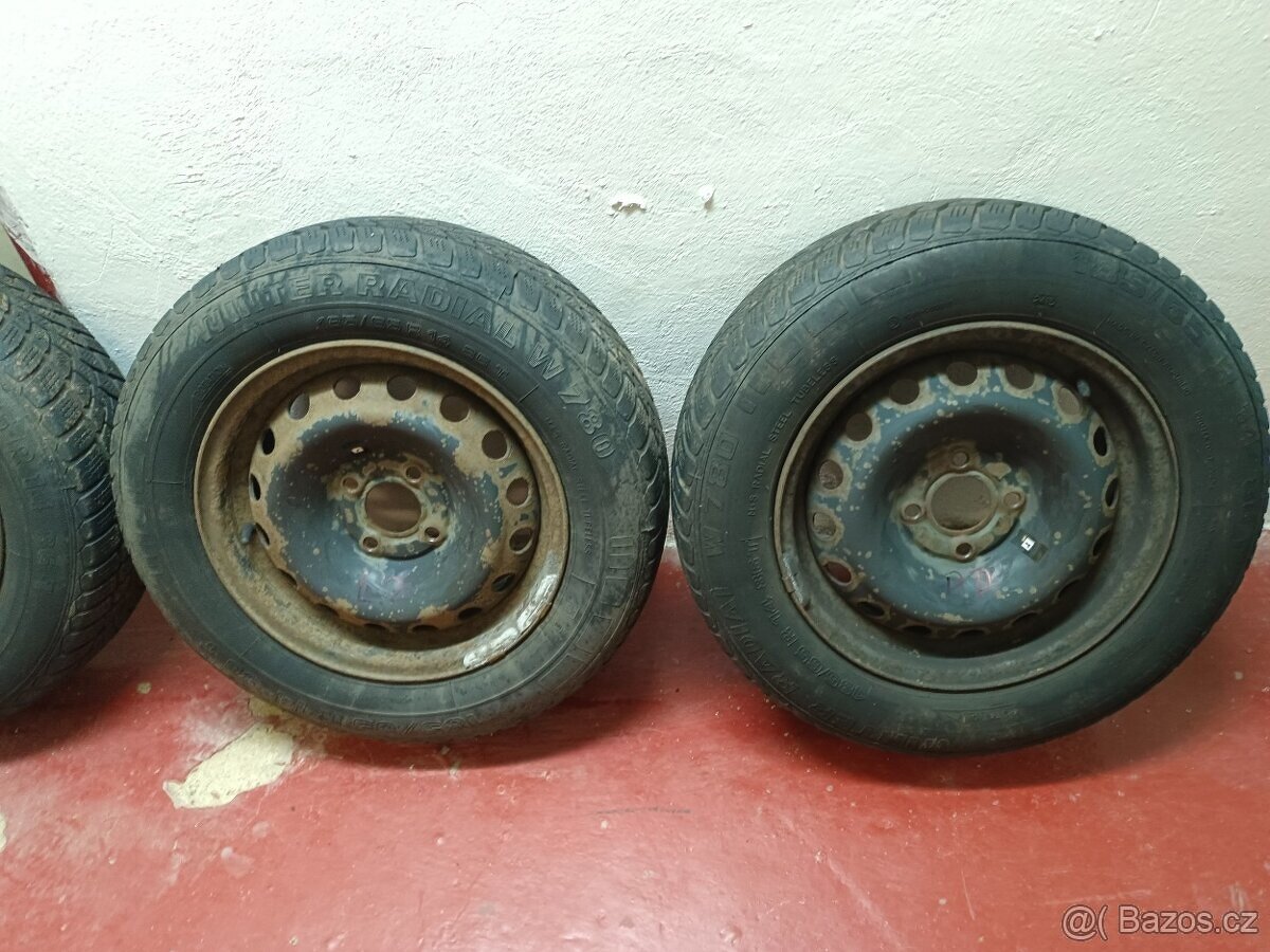 Plechové disky kol - R14 (5ks) - 3