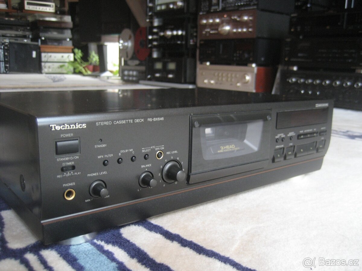 Prodám tape deck TECHNICS RS-B 646 3 HEAD - 3