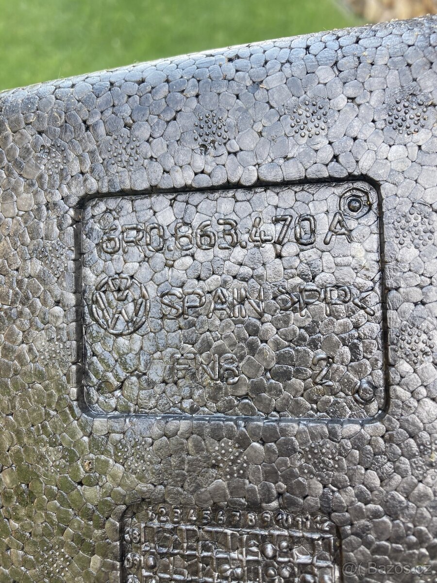 výplň náhradního kola VW polo 6R 2010- 2015 - 3