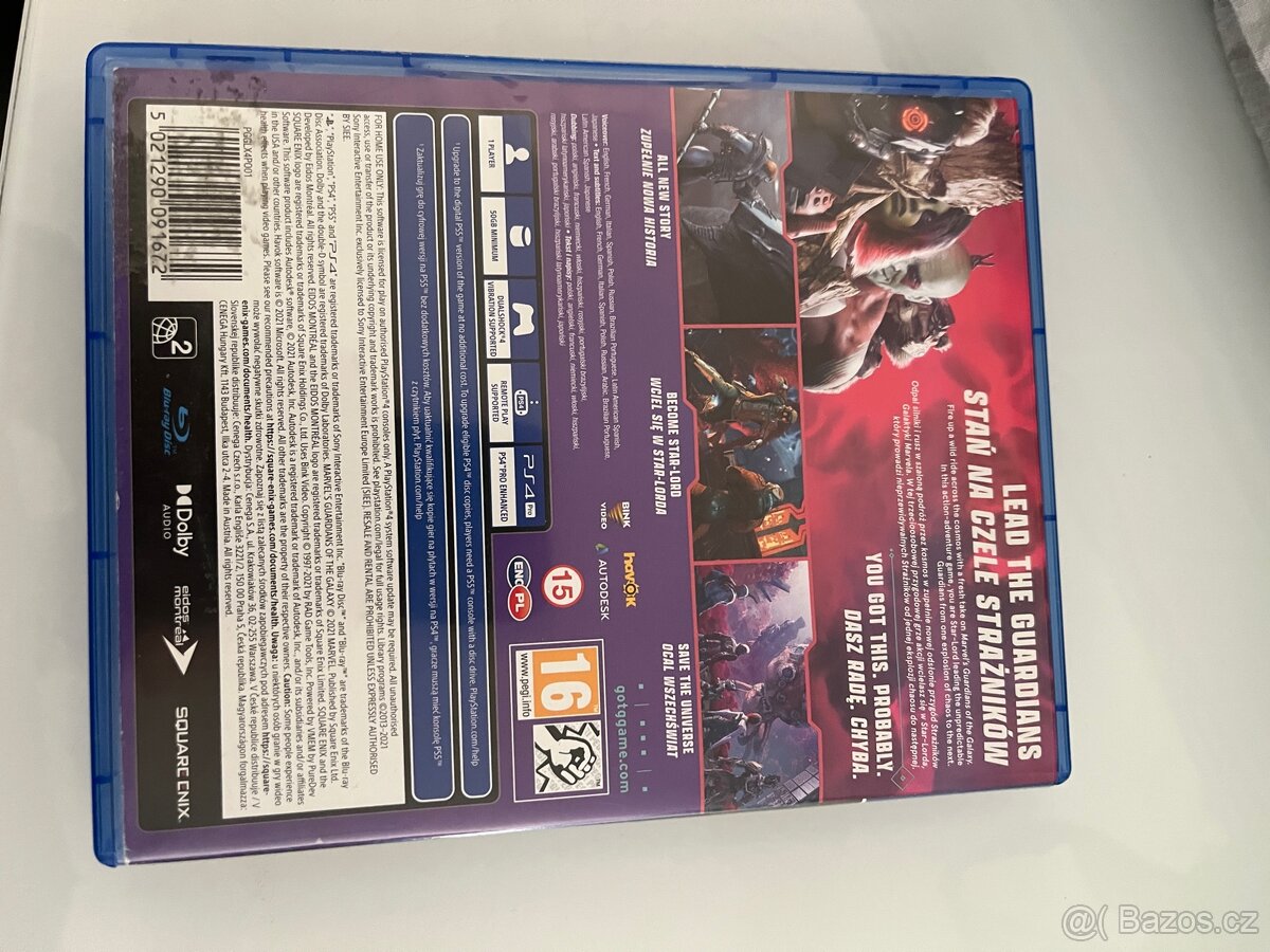 Ps4 hra strážci galaxie - 3