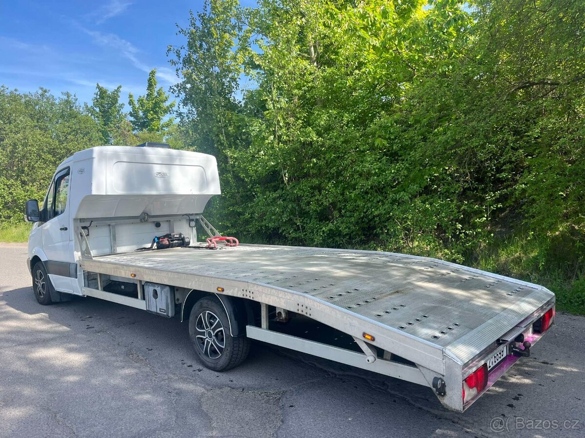 Odtahovka ř.p. skup B - Mercedes Sprinter 318 CDi V6