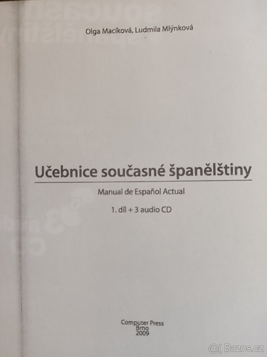 Učebnice současné španělštiny - 1. díl - 3