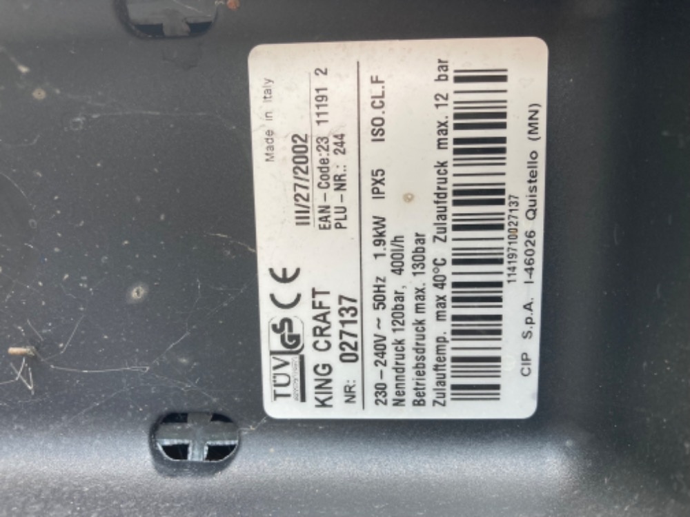 2 x tlakový čistič na ND - 3