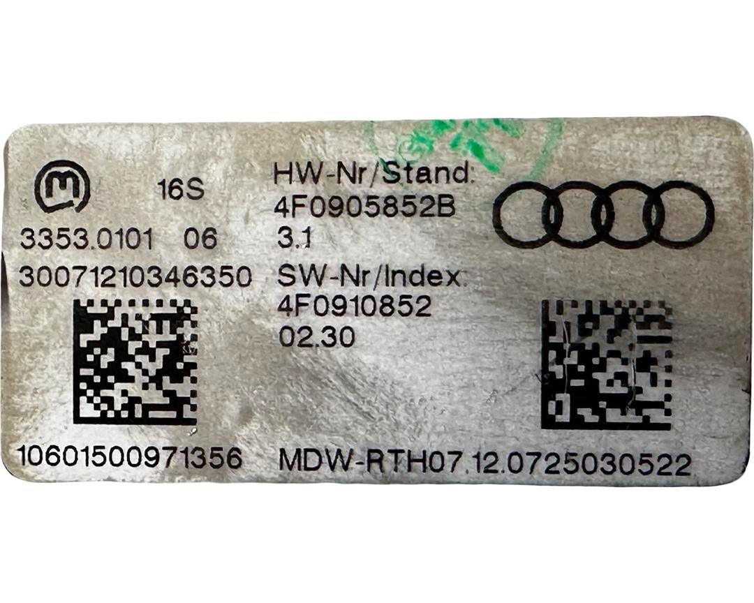 Zámek sloupku řízení 4F0905852B Audi A6 C6 4F r.v. 2006 - 3