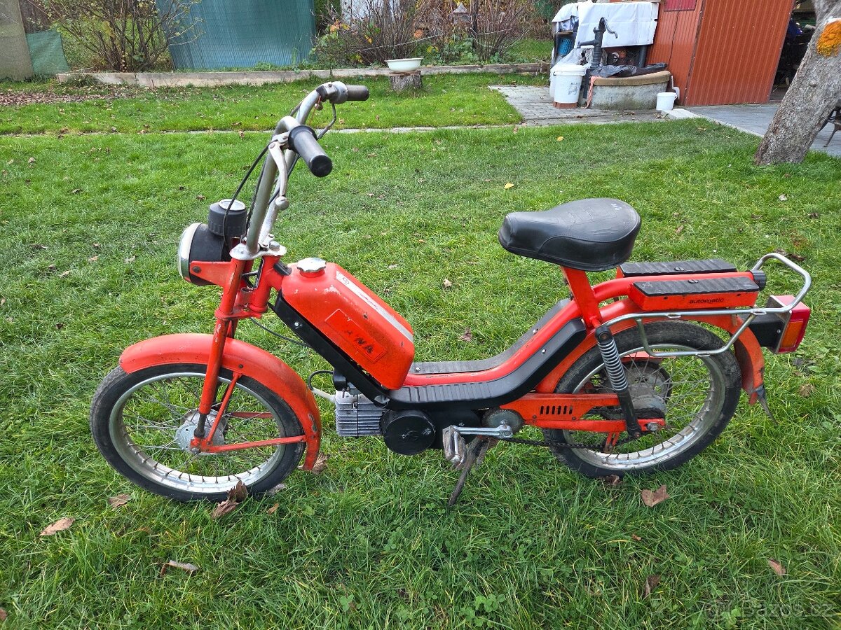 Babetta 210 s kartičkou, červená původní barva 3. - 3