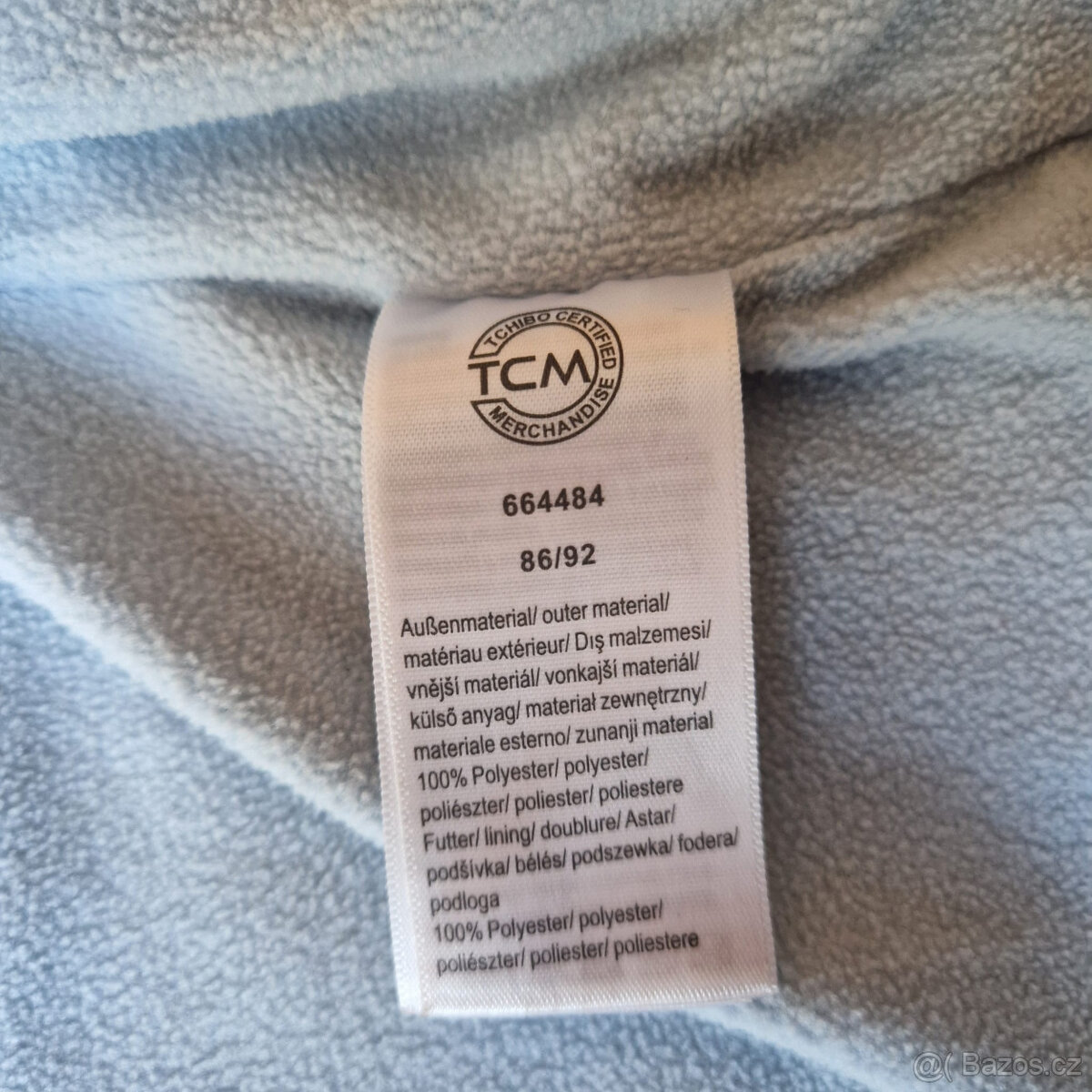 Set jarní/podzimní termo bunda tchibo+mikina tchibo vel. 86 - 3