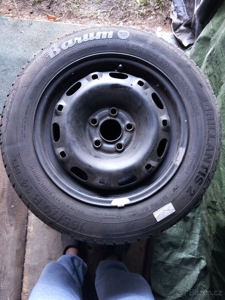 prodám letní kola na Fabii - 3