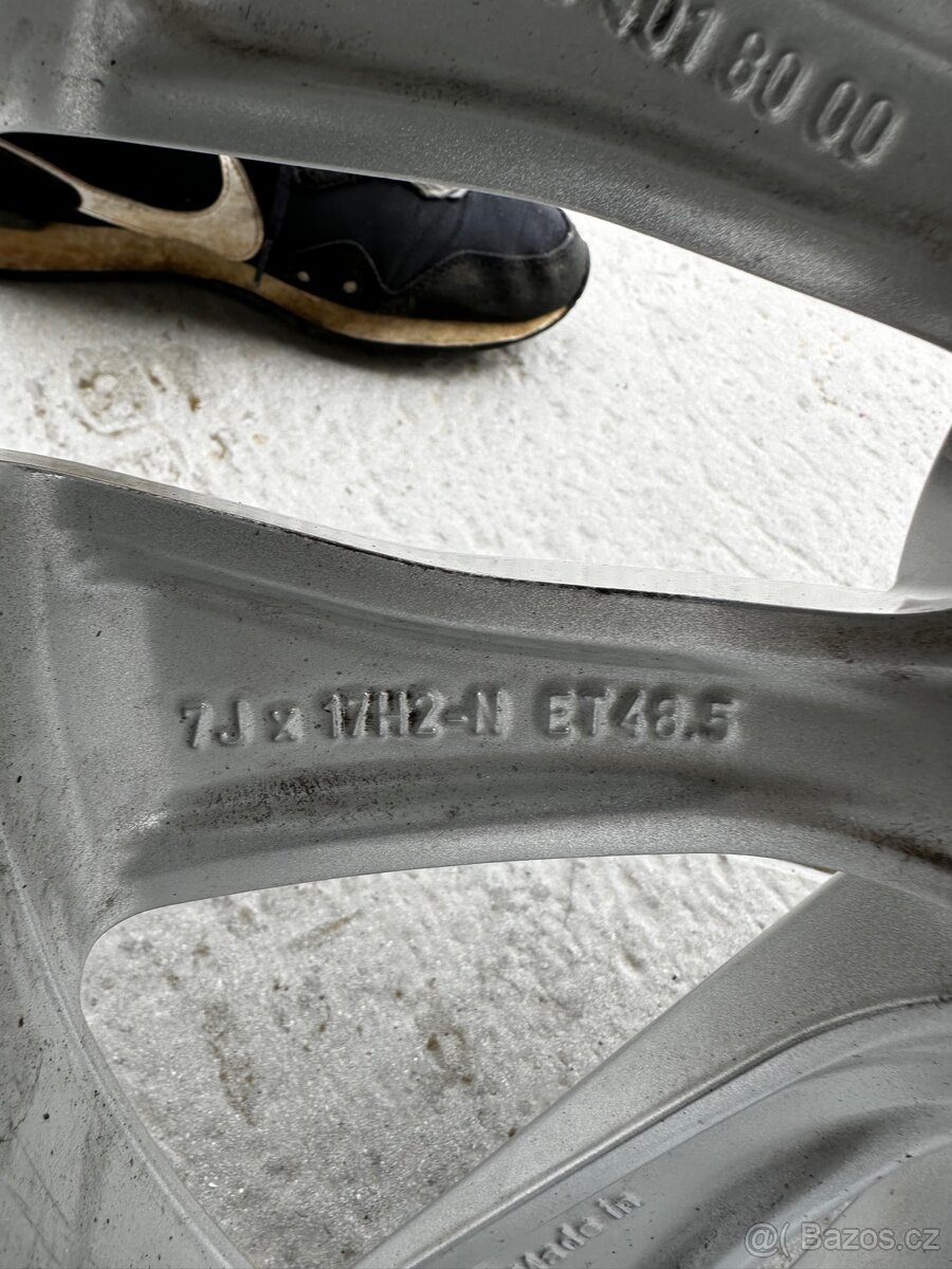 Alu kola 5x112 r17 s pneu (mb345) - 3