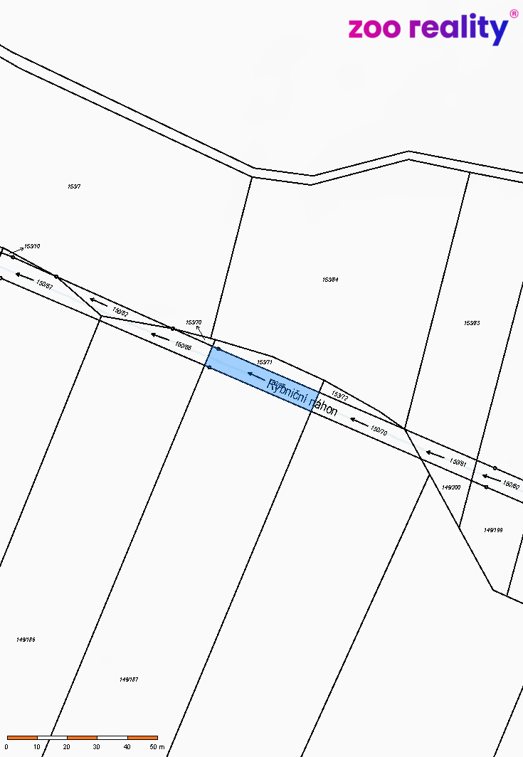 Prodej, Orná půda, 10 553 m2, Budiměřice - 3