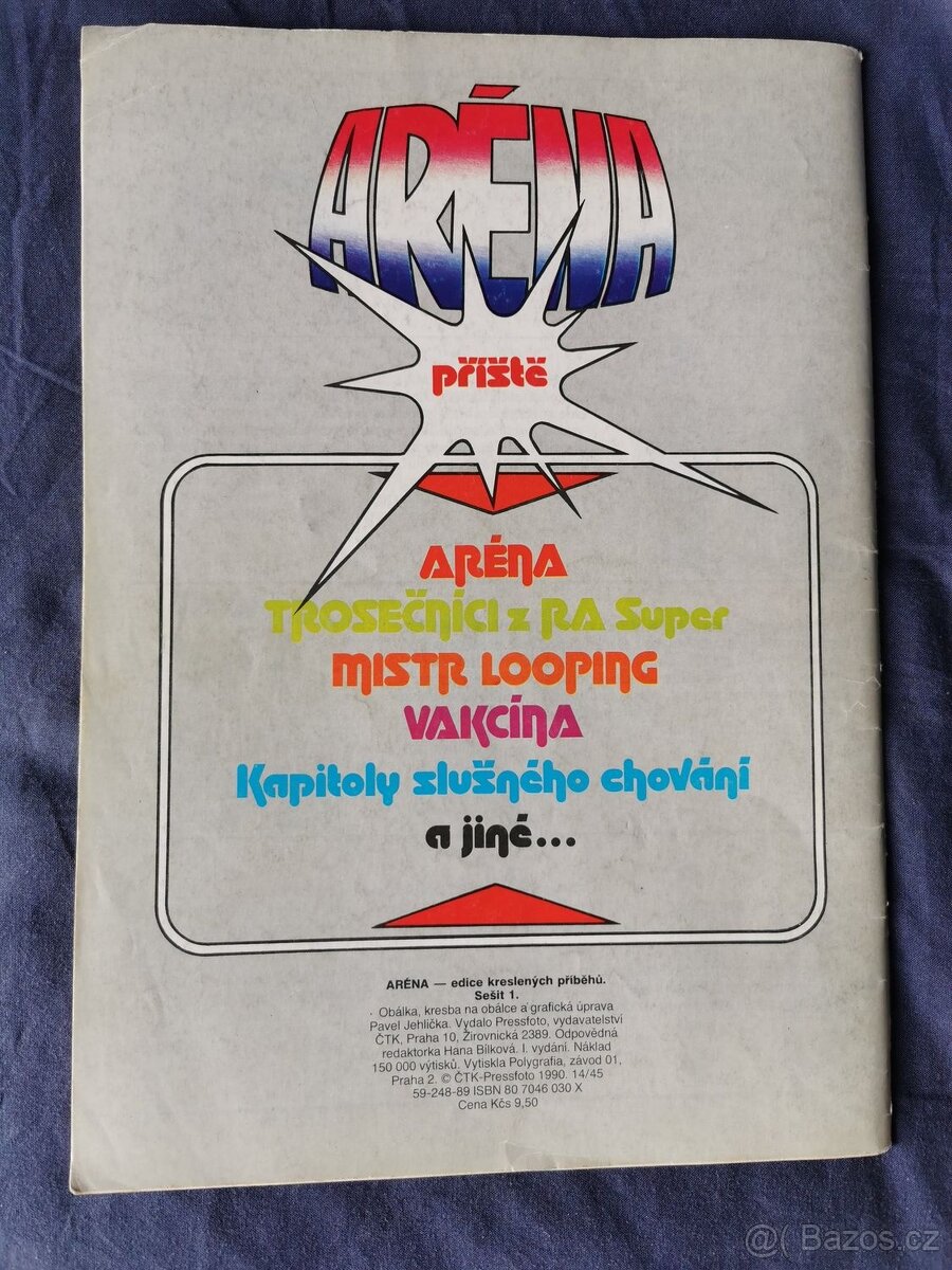 Aréna kreslených příběhů č. 1/1990 - 3