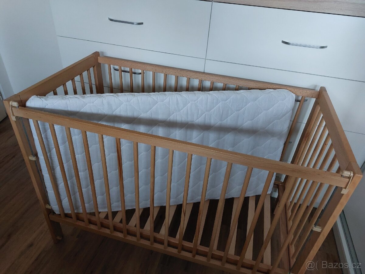 Dětská dřevěná postýlka Scarlett - 3