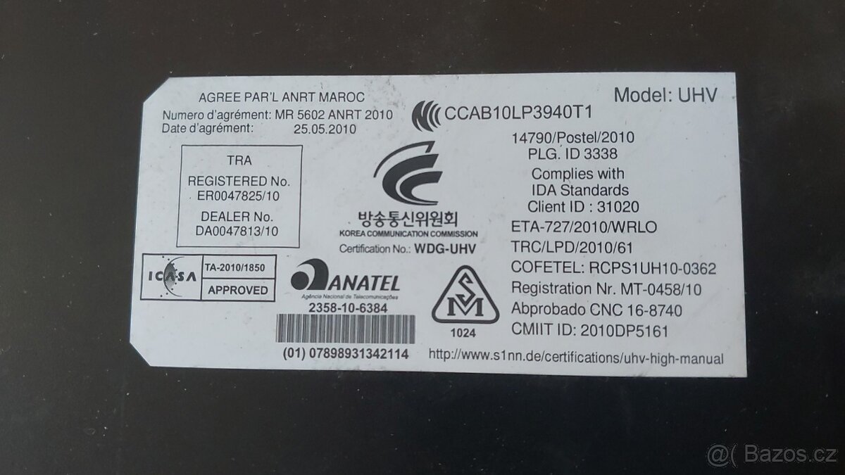 VW Transporter T5 – Modul BLUETOOTH 7P6035730M - 3