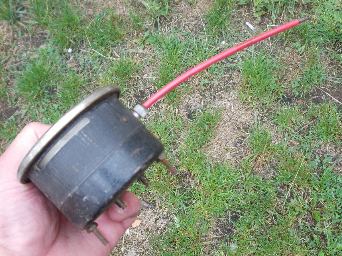 HODINY PALUBNÍ AUTO VETERÁN RETRO ELEKTRO - 3