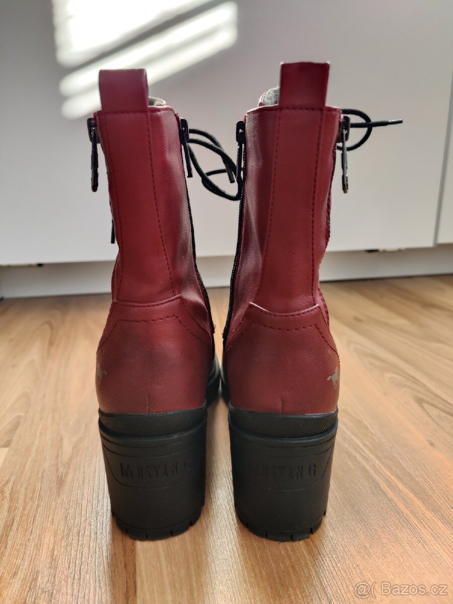 Kotníčkové boty Mustang - 3
