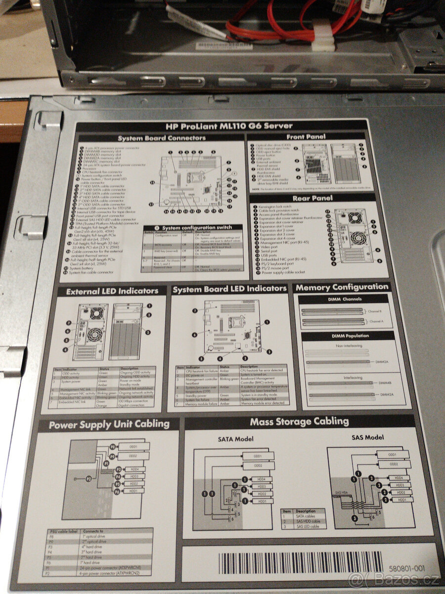 HP ProLiant ML110 G6 server - 3