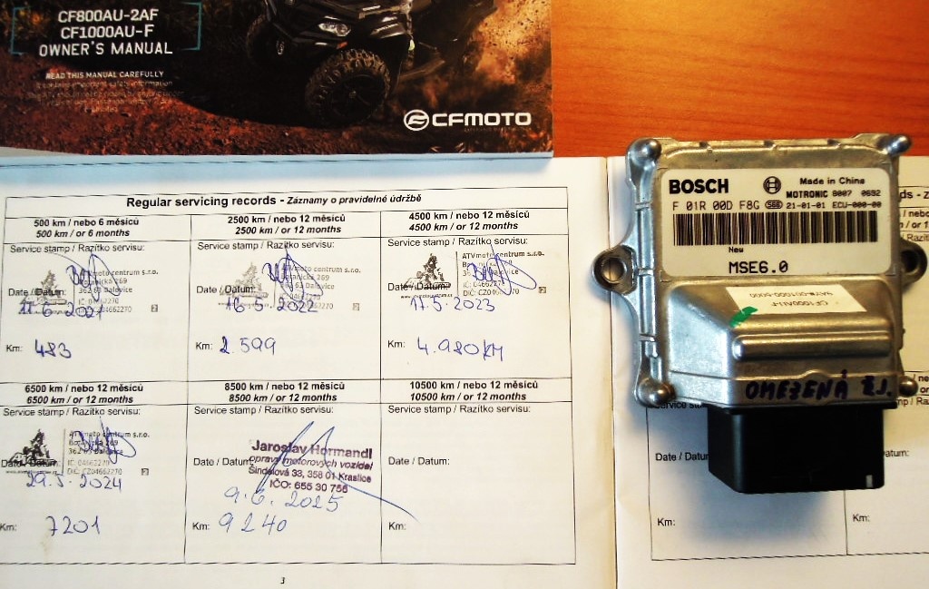 Prodám GLADIÁTOR CF moto X 1000 EPS