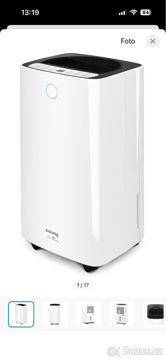 Odvlhčovač vzduchu Siguro Otter C300W 12 L - 3