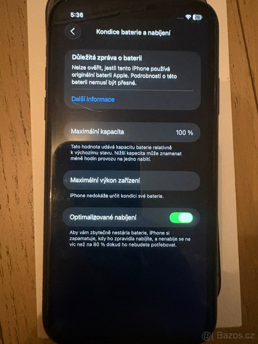 Apple iPhone 11 Black 256GB - nová baterie - 3