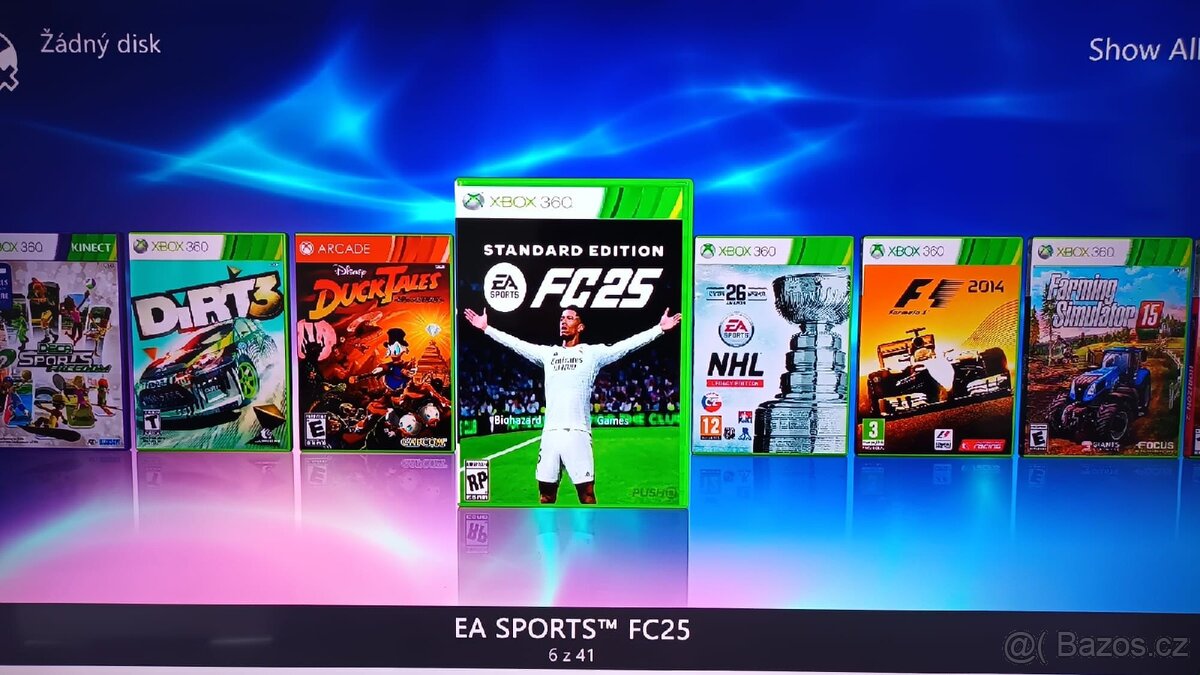 XBOX 360 Slim, 250GB, RGH, spoustu her viz fotky - 3