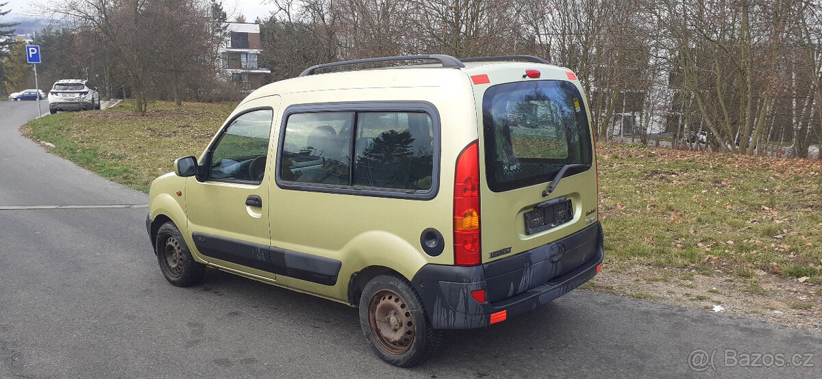 Renault Kangoo 1.2 16V, najeto 165 tisíc, 5 místné, rok 2004 - 3