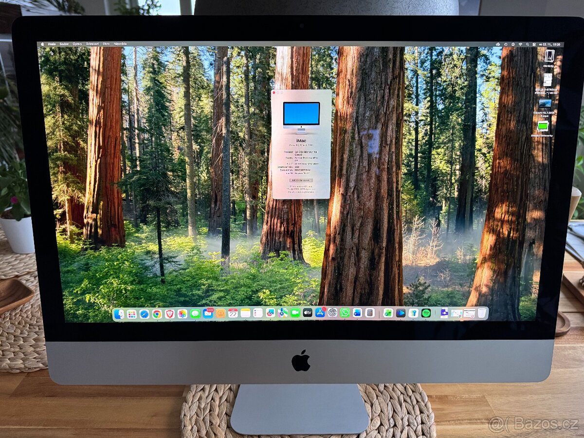 CTO Apple iMac 27" i9 3,6GHz 8jádro, Radeon Pro Vega 48 - 3