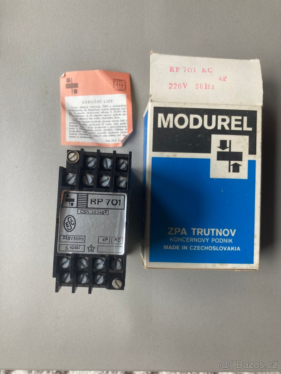 Prodám rele RP 700 a RP 701 ZPA Trutnov - 3