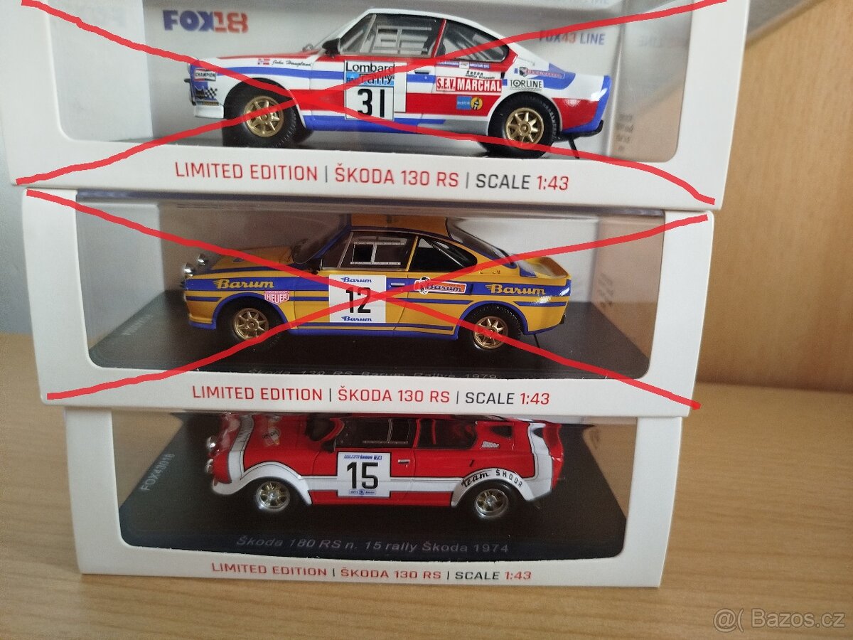 Predám modely aut Škoda a UVMV GT 1:43. - 3