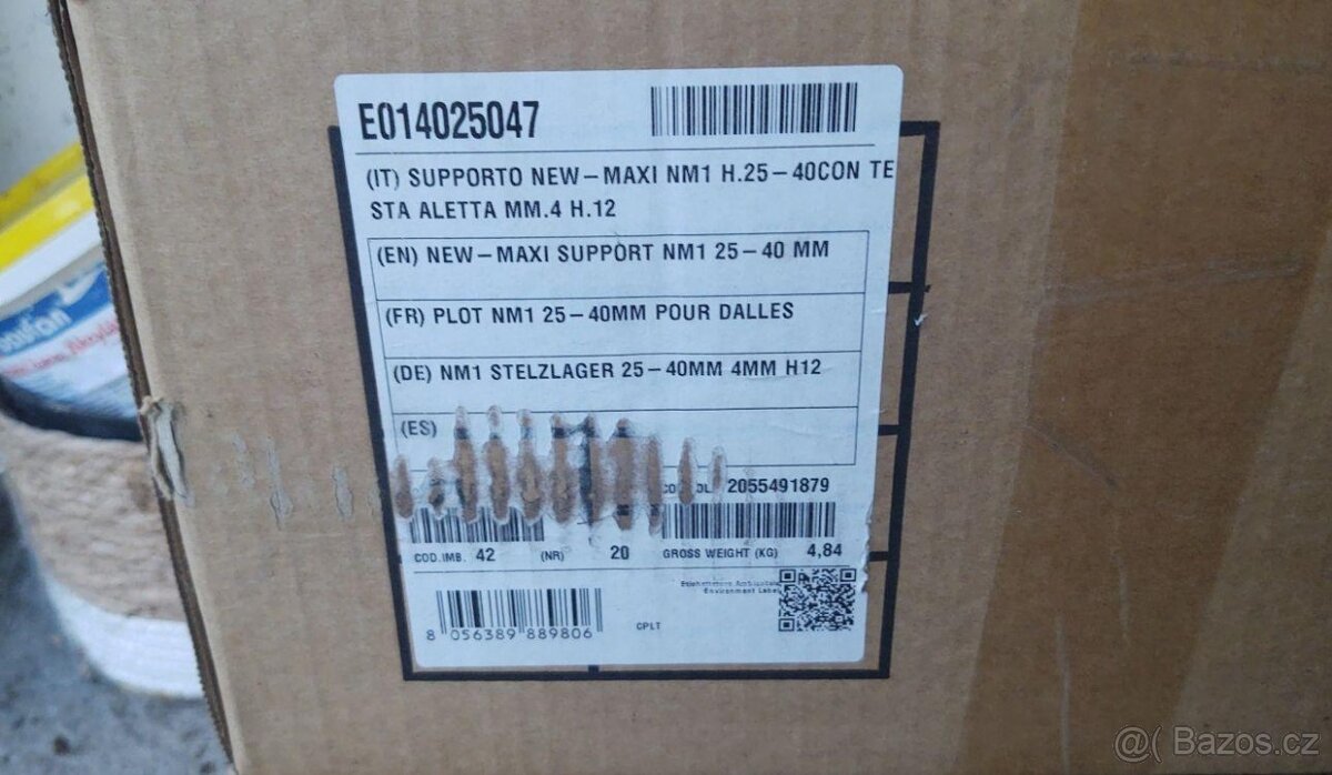 Terče pod dlažbu na terasy od ITADECO NM1, 25-40mm - 3