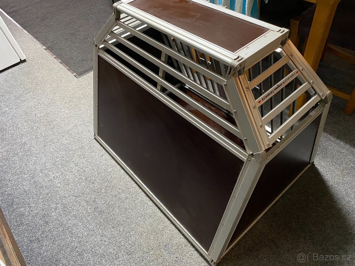 PŘEPRAVNÍ BOX NA PSA SCHMIDT-BOX š.100 x hl. 72 x v.74 cm - 3