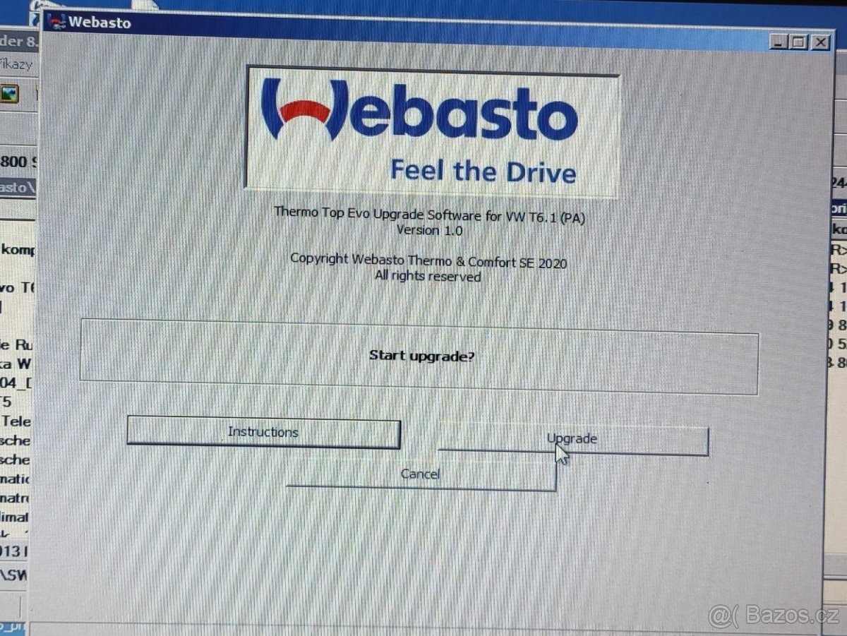 VW T6.1 upgrade přihřívače Webasto SUPER AKCE - 3