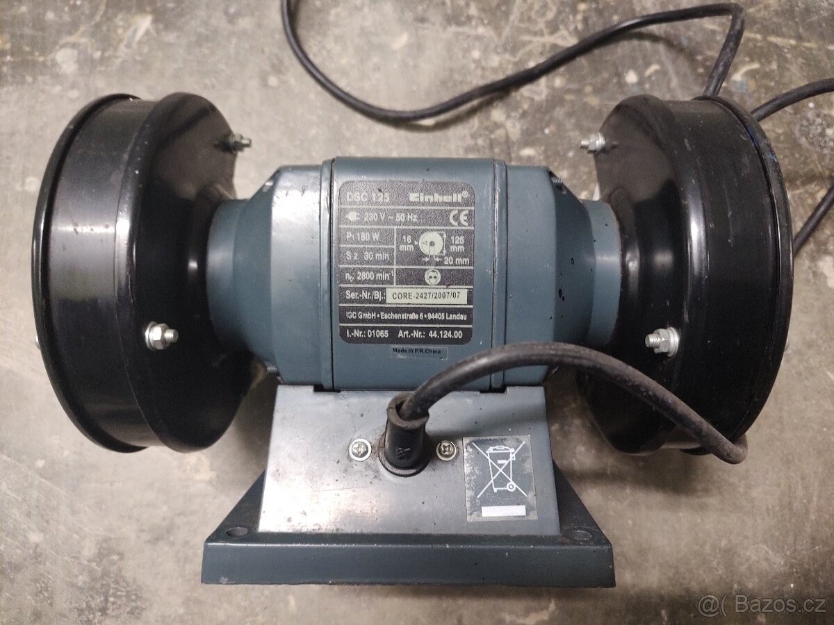 Dvoukotoučová stolní bruska - 3