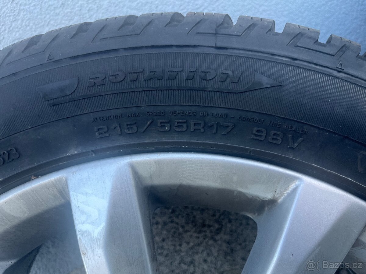 Alu VW Passat B 8,5 , 215/55 R17 - 3