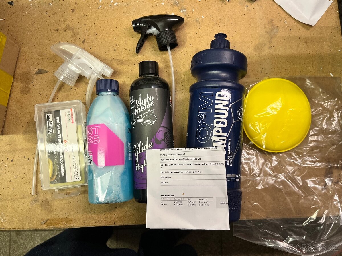 Orbitální leštička extol premium + vše pro detailng - 3