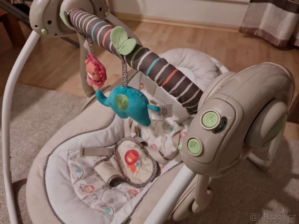Ingenuity Soothe ‘n Delight Portable Swing – dětská houpačka - 3