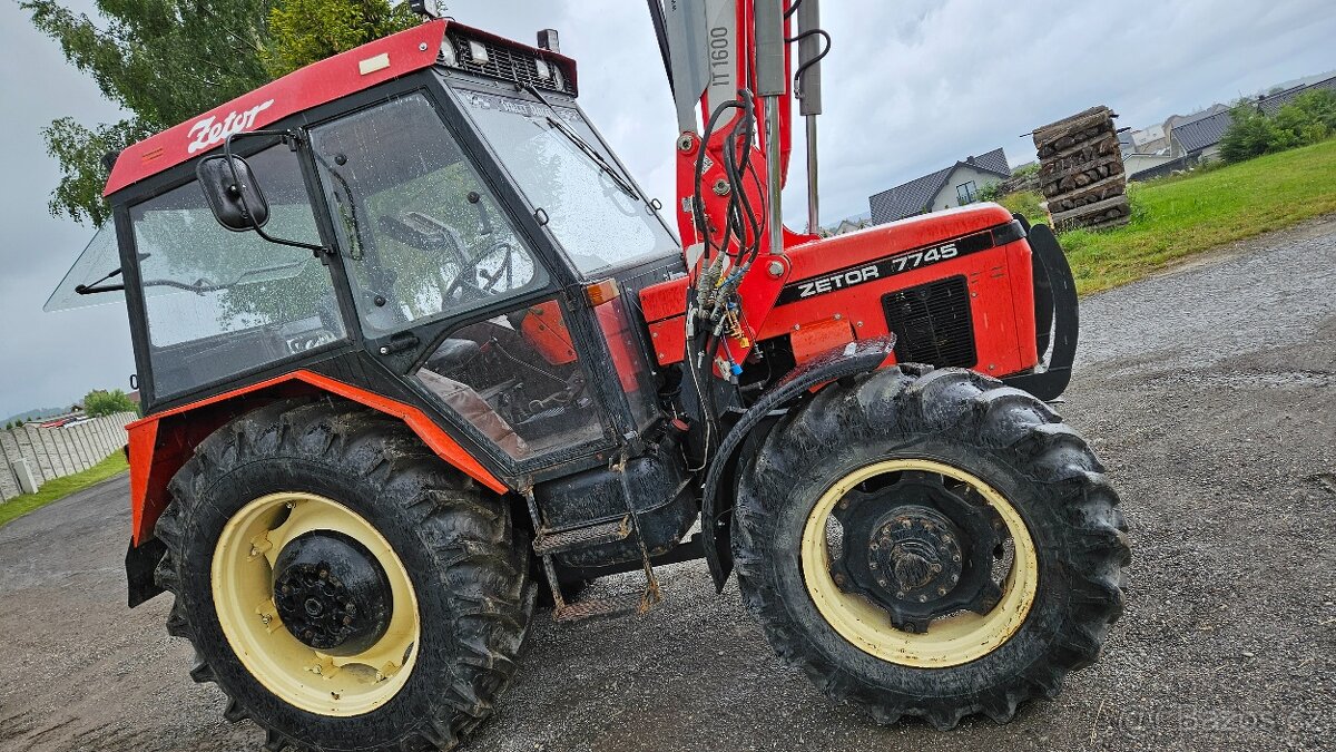 Zetor 7745 s tp ( čeelny naakladačc) - 3