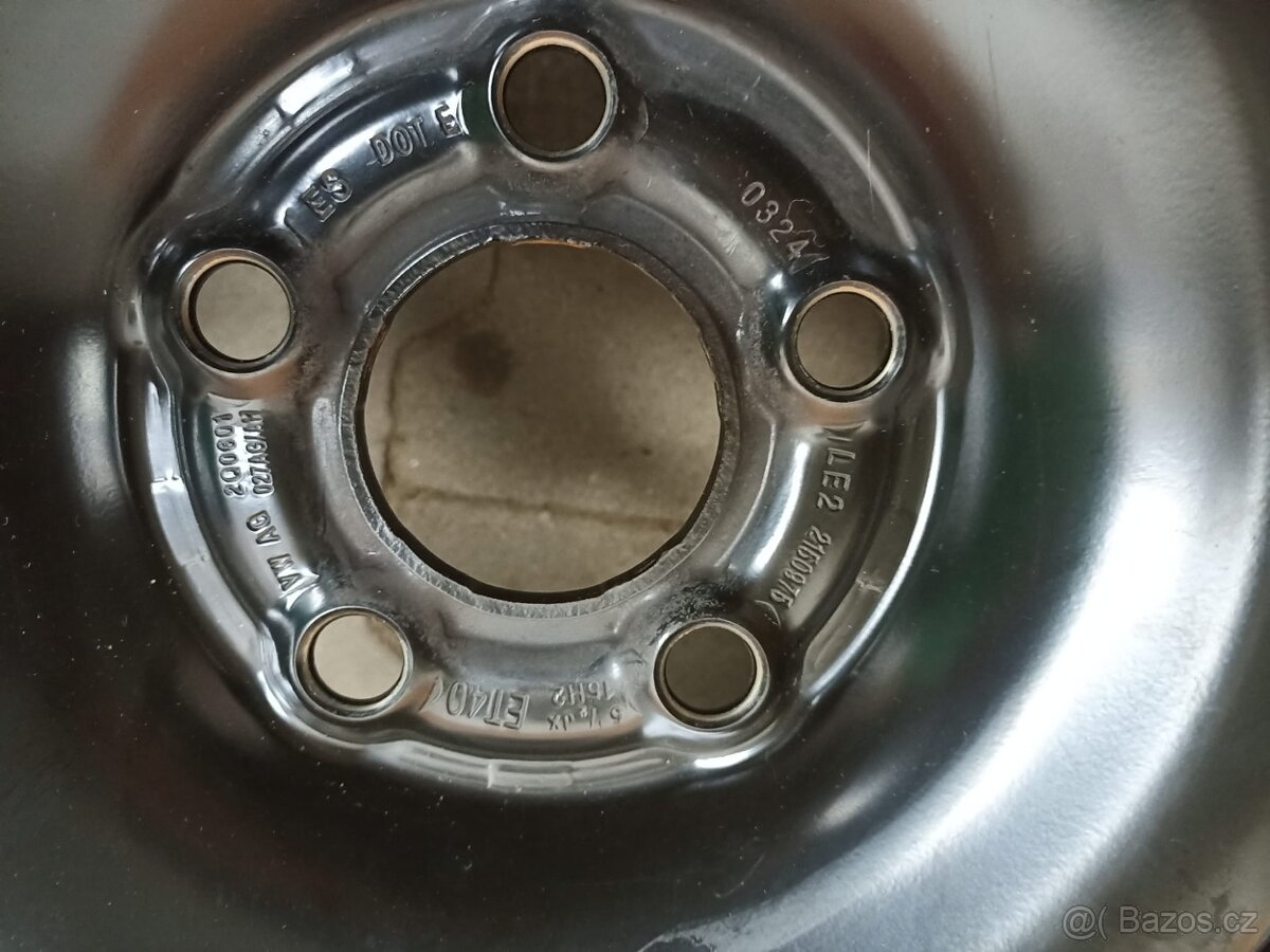 plechové disky 15´´ 5x100 - 3