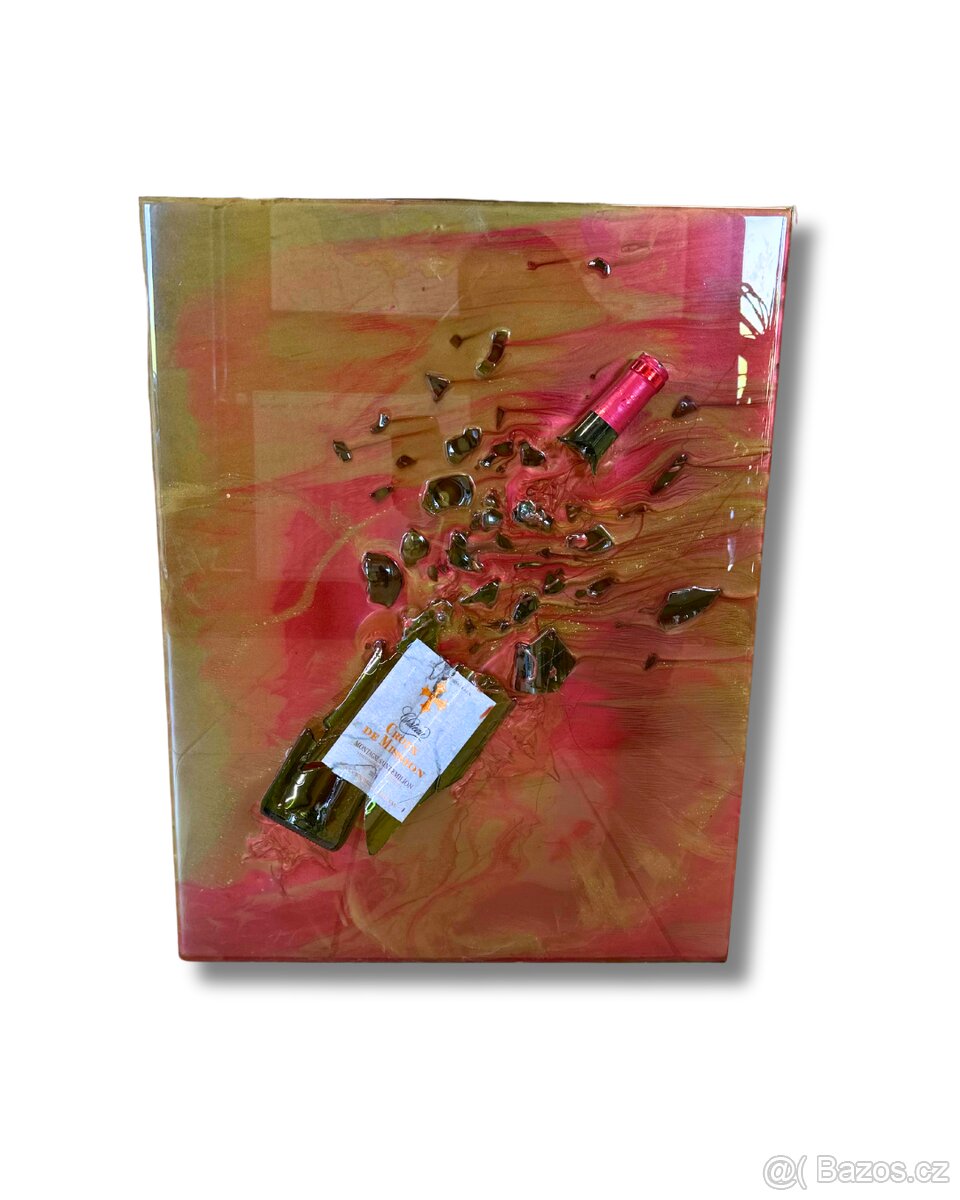 EPOXIDOVÝ OBRAZ - SHATTERED DRUNKARD - 3