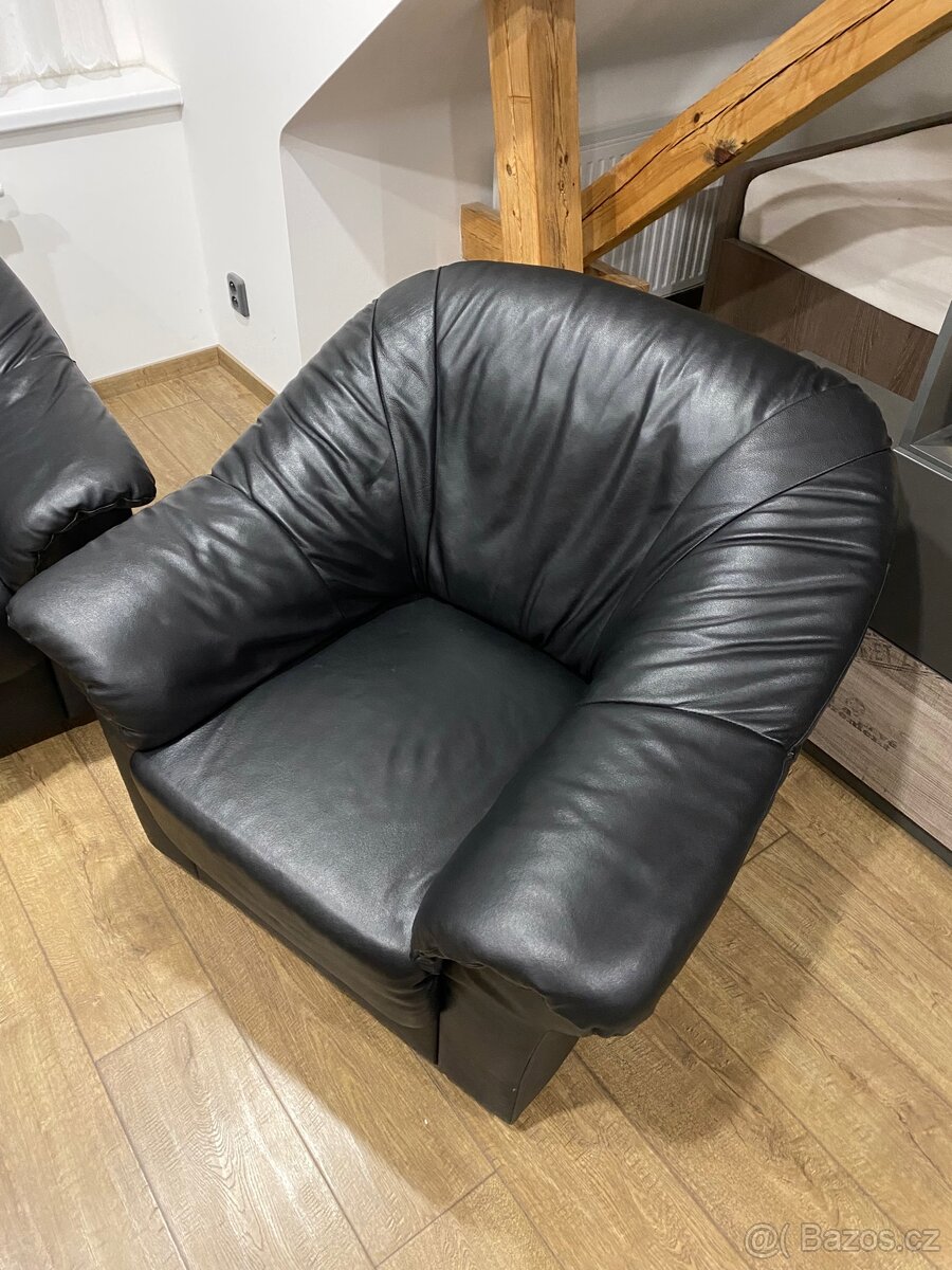 Kožená sedací souprava - 3