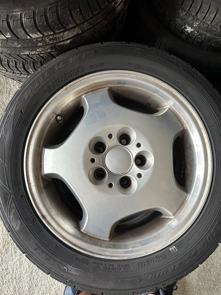 Sada alu mercedes 5x112 R16 - 3