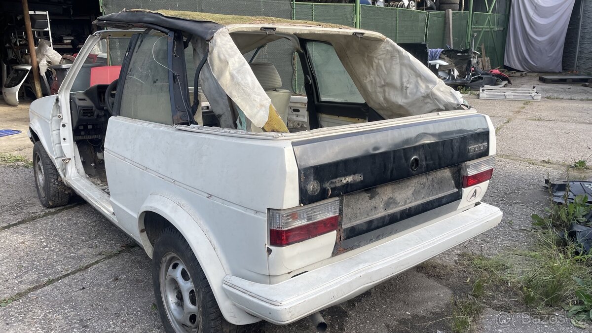 Prodám golfa mk1 cabrio - 3