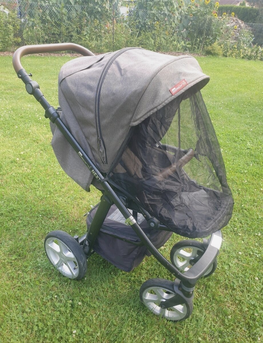 Dětský kočárek Espiro Next - hnědo-černý - 3